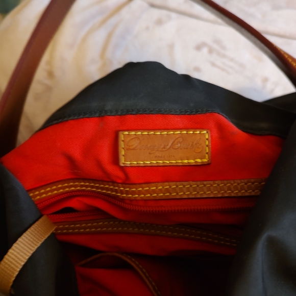 Dooney and Bourke-Logo Lock Nylon Bag - Picture 5 of 5